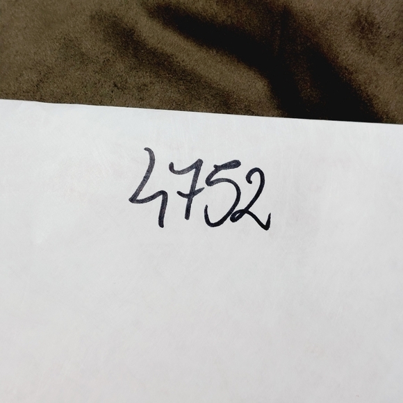 NEW Lulu's Taupe Tan Faux Suede Leather Asymmetrical Zip Up Moto Jacket P4752 - Picture 8 of 8